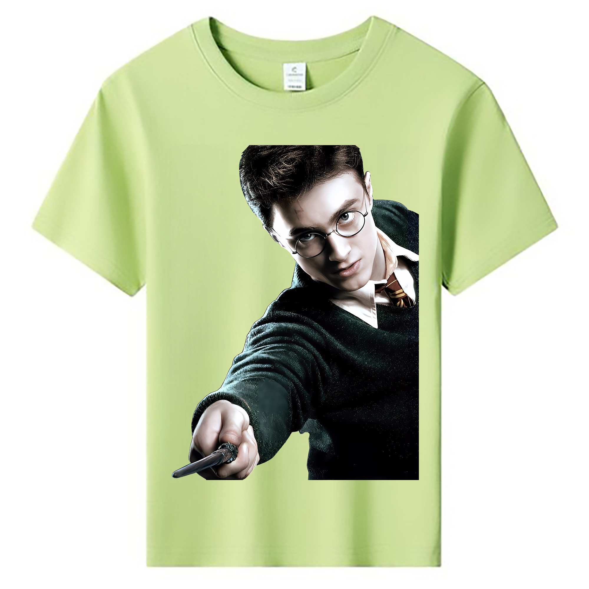 （画像用） Harry Potter ハリー・ポッターシリーズ 綿100％キッズTシャツ（フロントプリント）